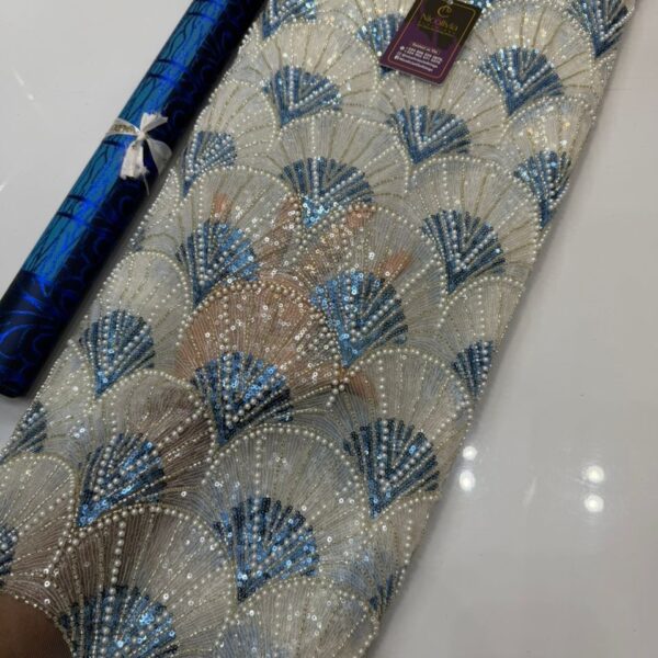 BEADED LUXURY NET LACE