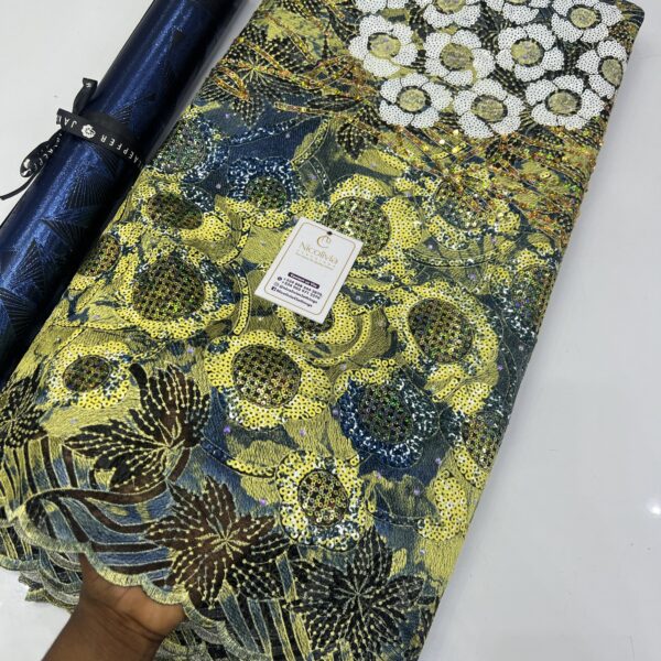 ADUNNI SPECIALTY LACE IN NAVY