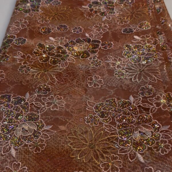Beautiful Handcut Sequined Lace